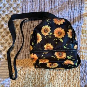 No Boundaries Mini Sunflower backpack/purse
